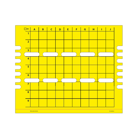 Matfer Bourgeat Pannello giallo 530x325x15 - acquista su