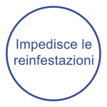Impedisce le reinfestazioni