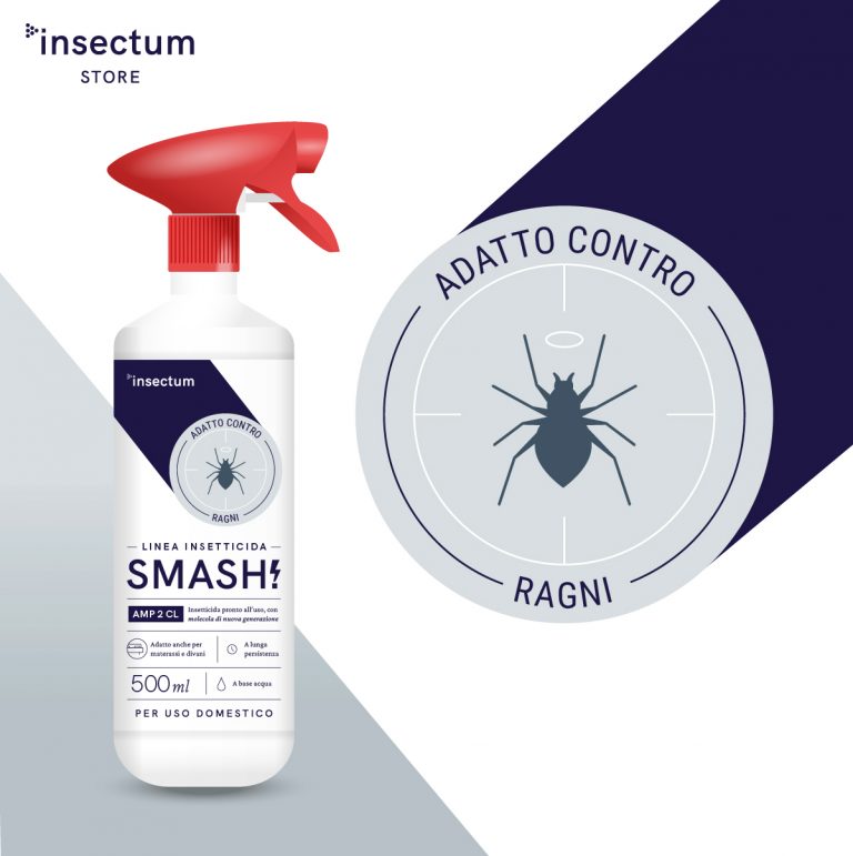 Spray insetticida per tessuti e superfici contro i ragni