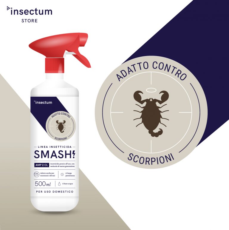 Spray insetticida per tessuti e superfici contro gli scorpioni