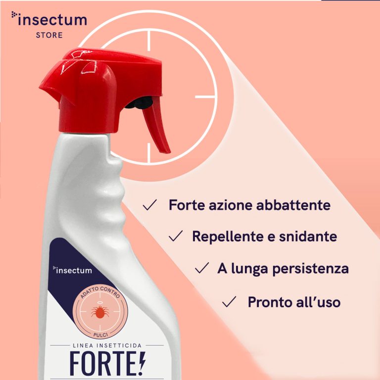 Insetticida Forte! contro le pulci Insectum Store